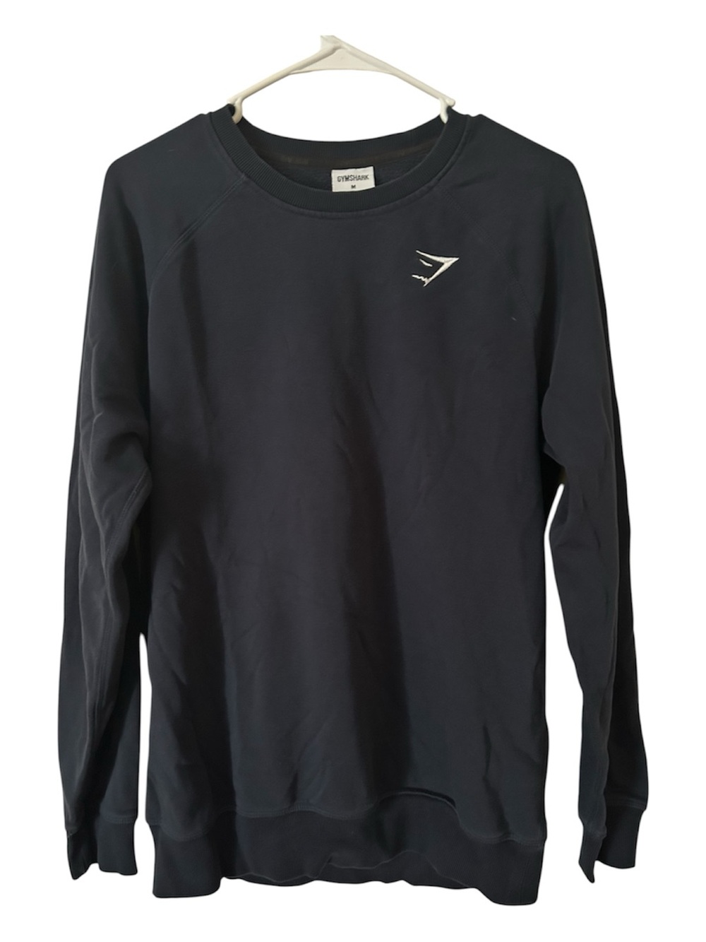 Women’s Gymshark Navy Crewneck Pullover Sweatshirt Medium